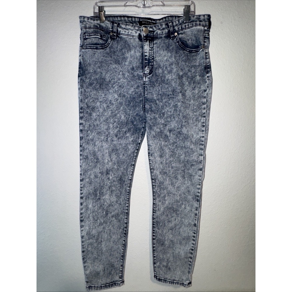 Baccini Jeans‎ Women's Size 14 High Rise Beached 90's Retro BOHO Vintage Style